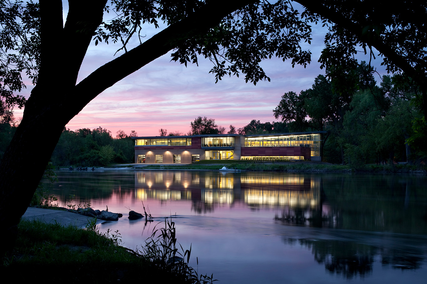 Beckwith Boathouse - University of Iowa | Neumann Monson Architects